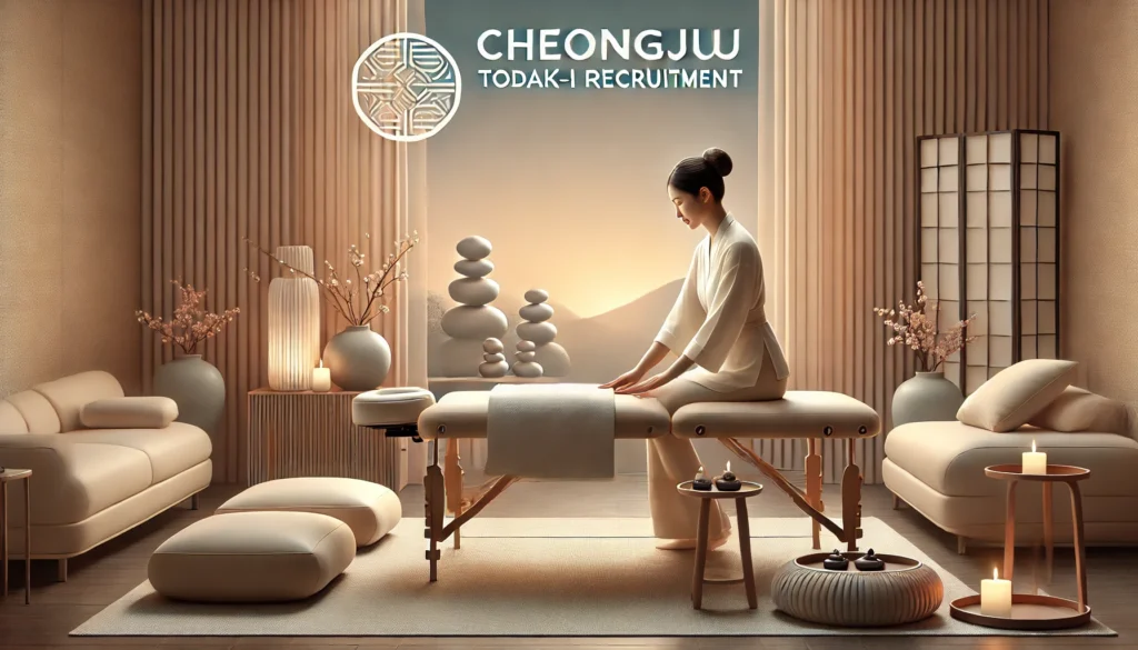 Dasonipartners Busan Todak-i Recruitment Now Open for Women Interested in Massage Therapy Jobs